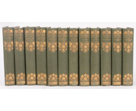 Austen (Jane) The Novels of Jane Austen - Winchester Edition, Edinburgh: 1911-1912, 8vo, Publisher's green cloth with gilt ti