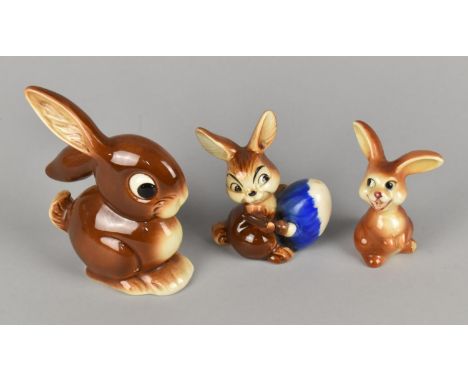 Three Goebel Rabbits (One AF)