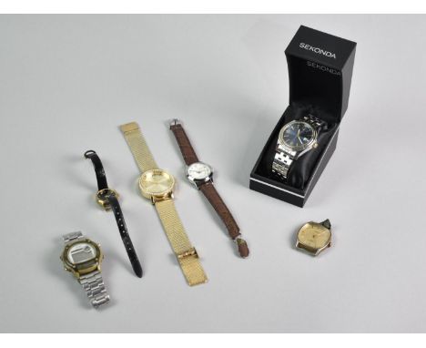 A Collection of Various Modern and Vintage Wrist Watches to include Sekonda, Casio, Timex, Ascot Etc