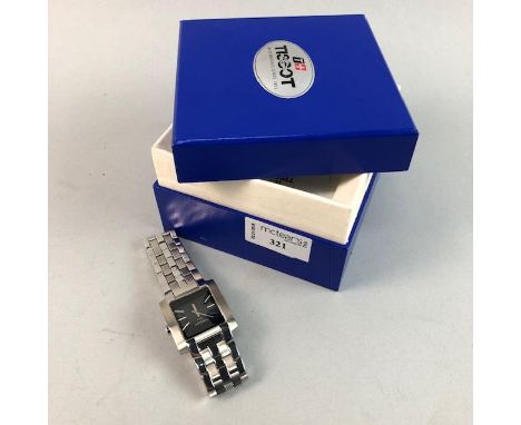 GENTLEMAN'S TISSOT WRIST WATCH, on stainless steel bracelet strap, in box, with papers