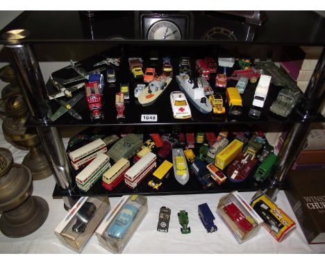 A good lot of mixed diecast including Dinky, Matchbox etc