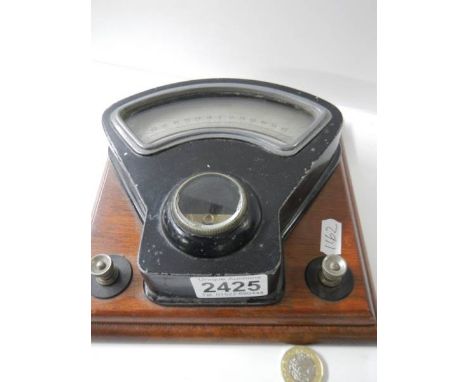 A horizontal tangential galvanometer made by Townson &amp; Mercer of London, circa 1930.