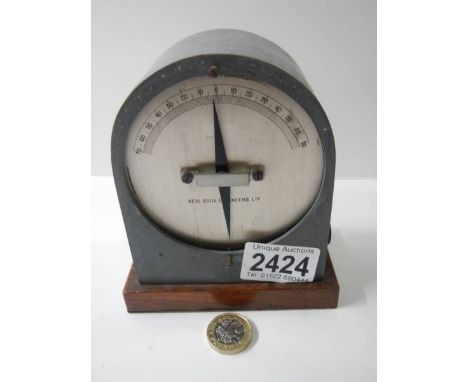 A differential vertical galvanometer by Reid Bros., Engineers Ltd., Circa 1910.