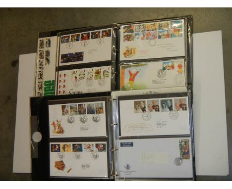 Two good albums of first day covers.