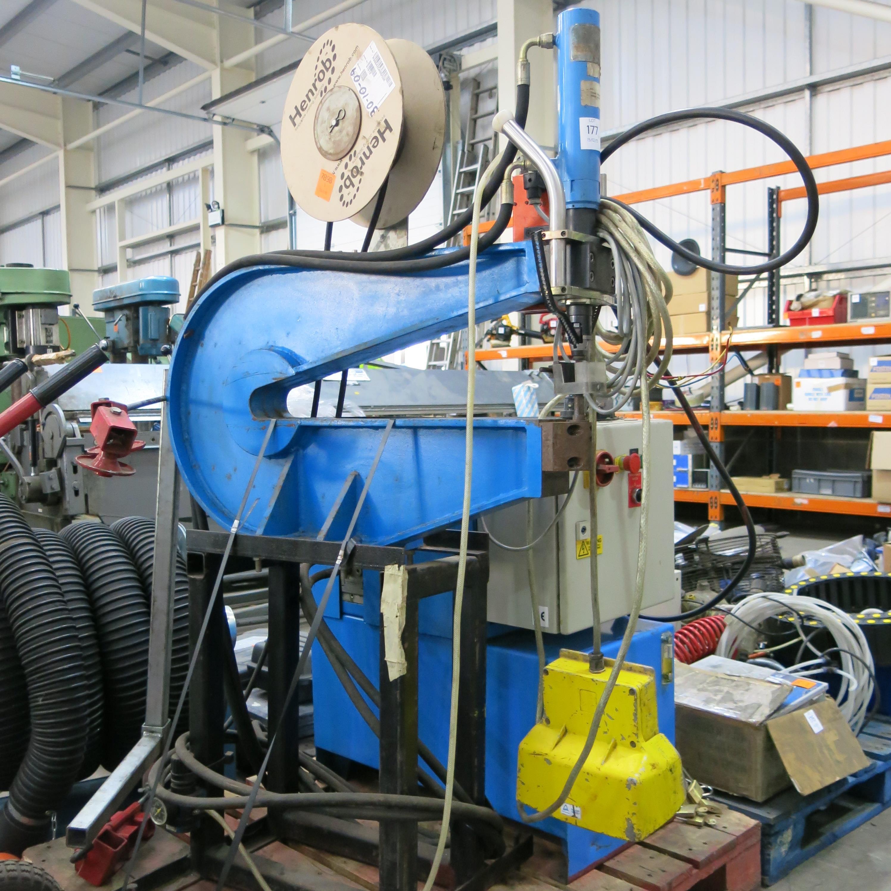 * A Bollhoff/Henrob Self Piercing Rivet Machine, Signmakers Equipment