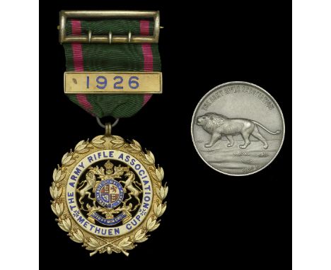 Skeletal Silver-gilt and Enamel Badge with small ring suspension, 41mm, the obverse featuring a voided Royal Coat of Arms wit