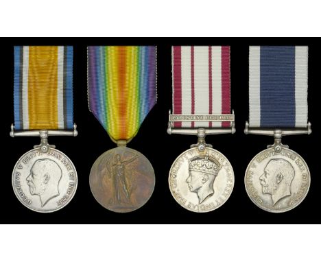 Four: Plumber First Class W. Fletcher, Royal Navy  British War and Victory Medals (S.S. 9406 W. Fletcher. R.N.); Naval Genera