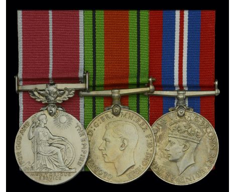 A post-War 1953 Military Division B.E.M. group of three awarded to Sergeant A. Ash, Royal Electrical and Mechanical Engineers