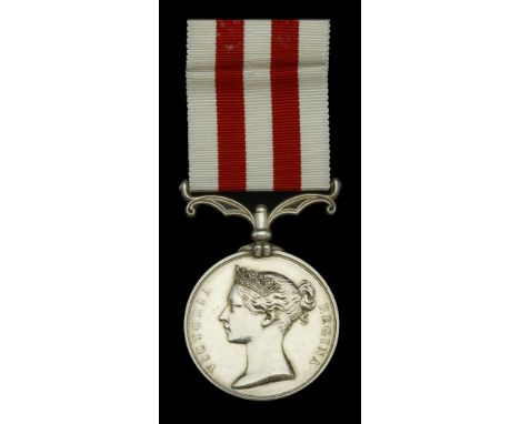Indian Mutiny 1857-59, no clasp (Bt. Major C. Gill, 17th. M.N.I.) nearly extremely fine £400-£500  ---  Provenance: George Mc