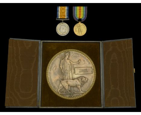 Pair: Acting Sergeant W. Roxburgh, 49th Canadian Infantry, who was posted missing presumed killed in June 1917  British War a