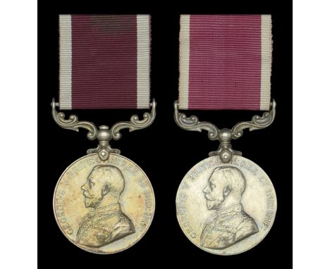 Army L.S. & G.C., G.V.R. (2), 1st issue (7144640 Sjt. W. Smith. Oxf. & Bucks. L.I.); 2nd issue, with fixed suspension (537315