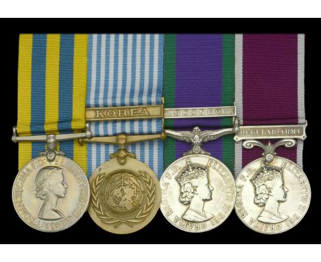 Four: Warrant Officer Class 2 R. J. S. Batchelor, Royal Electrical and Mechanical Engineers  Korea 1950-53, 1st issue (190543
