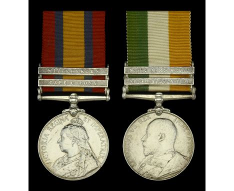 Pair: Lieutenant-Colonel R. H. Morrison, 18th Hussars and Assistant Provost Marshal on the General Staff of the South African