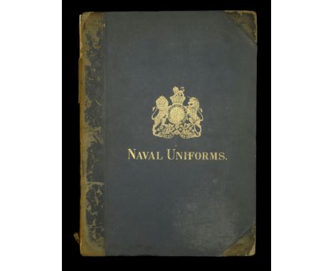 Naval Uniforms. Uniform Regulations for Officers of the Fleet, published by the Admiralty, 1893. An excellent work, hardback 