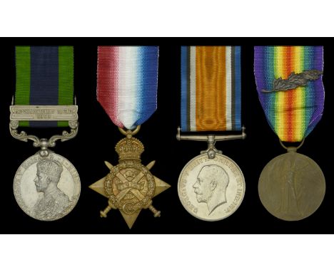 Four: Captain D. B. Spence, Royal Army Medical Corps   1914 Star (Lieut: D. B. Spence. R.A.M.C.); British War and Victory Med