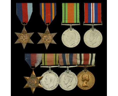 Four: Private A. J. Pratley, Oxfordshire and Buckinghamshire Light Infantry 1939-45 Star; Burma Star; Defence and War Medals 