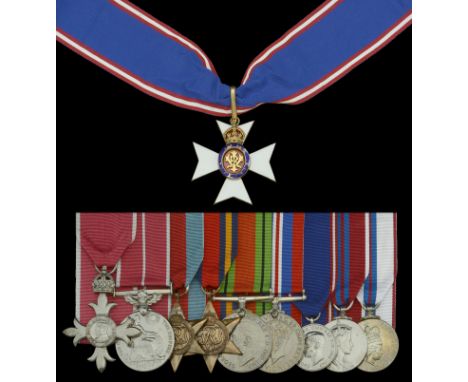 A well Documented post-War C.V.O., M.B.E., R.V.M., and Second War B.E.M. group of ten awarded to Chief Petty Officer Writer L