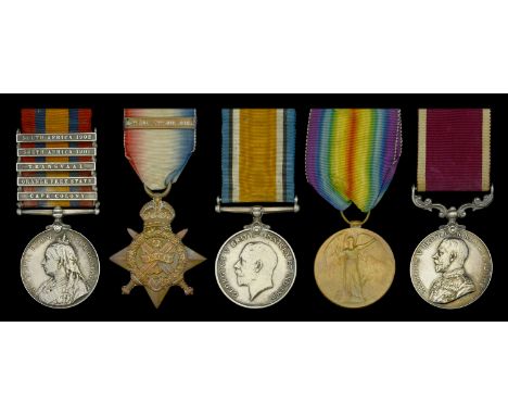 Five: Acting Regimental Sergeant Major A. E. Hill, Oxfordshire Light Infantry, later Oxfordshire and Buckinghamshire Light In