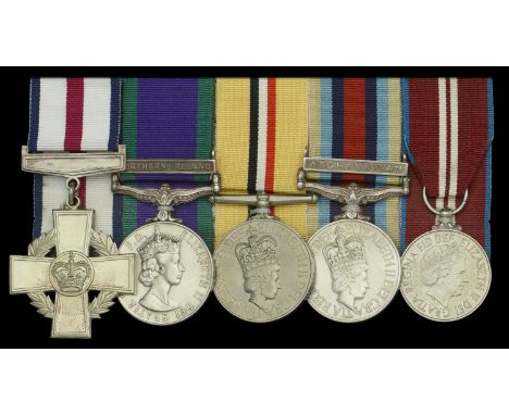 ‘I was particularly pleased and proud to hear the splendid news of your thoroughly well-deserved Conspicuous Gallantry Cross 