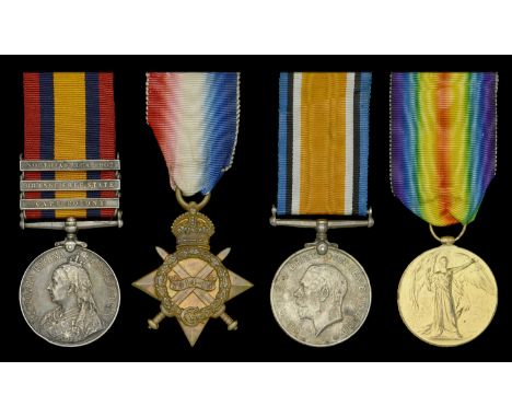 Four: Private A. E. Wyatt, Oxfordshire Light Infantry, later Oxfordshire and Buckinghamshire Light Infantry, who was wounded 