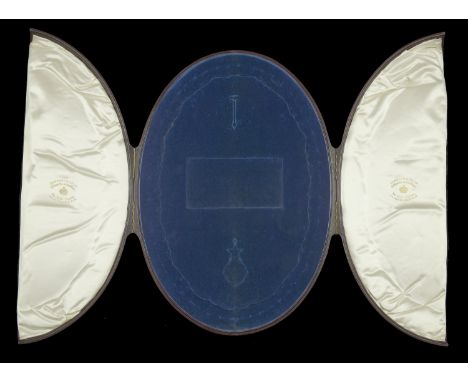 Case: An extremely rare fitted case for the Most Exalted Order of the Star of India, G.C.S.I., Knight Grand Commander’s Colla