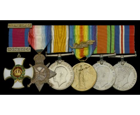 A Great War ‘Western Front’ D.S.O. group of six awarded to Major Owen Hart, Royal Field Artillery, later Royal Engineers  Dis