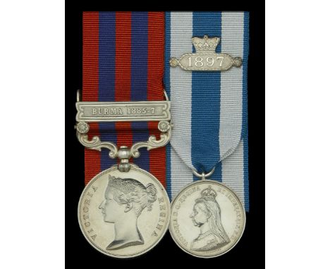 Pair: Major F. de C. Helbert-Helbert, Royal Welsh Fusiliers, later Royal Fusiliers, who served as Aide-de-Camp to The Maharaj