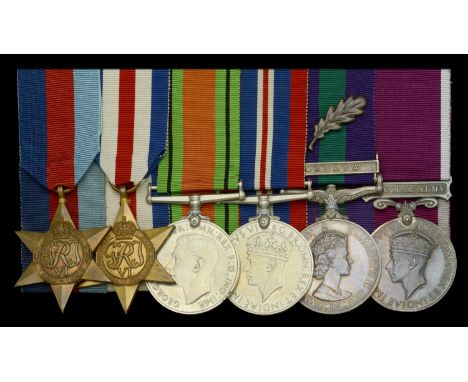 Six: Major W. H. C. Gale, Royal Electrical and Mechanical Engineers  1939-45 Star; France and Germany Star; Defence and War M