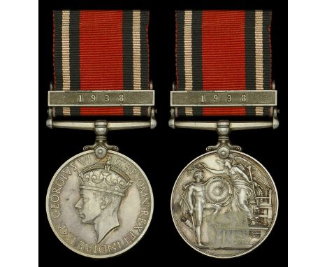 A rare Army Best Shot Medal awarded to Warrant Officer Class II P. N. Walbridge, Small Arms School Corps  Army Best Shot Meda