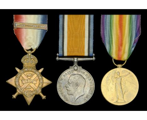 Three: Warrant Officer Class II T. A. Norris, Oxfordshire and Buckinghamshire Light Infantry and Machine Gun Corps  1914 Star