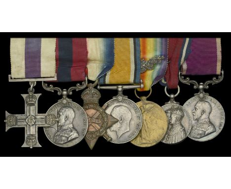 A Great War ‘Western Front 1916’ M.C. and ‘Gallipoli, April 1915’ D.C.M. group of seven awarded to Regimental Sergeant-Major 