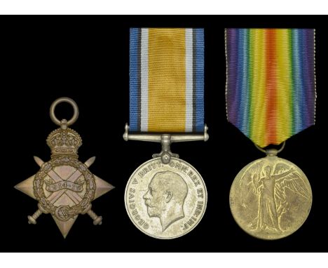 1914-15 Star (4505 Sjt. F. W. Davis. E. Afr. O.D.); British War Medal 1914-20 (11677 Sjt. L. Roy. E. Afr. U.L.); Victory Meda