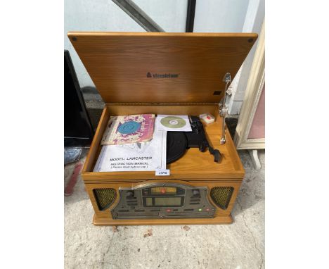A PORTABLE RECORD PLAYER