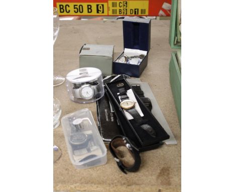 SIX WATCHES TO INCLUDE PULSAR ANALOGUE TYPE, CASIO MODULE NO. 1000, TALKING WATCH, ETC.,