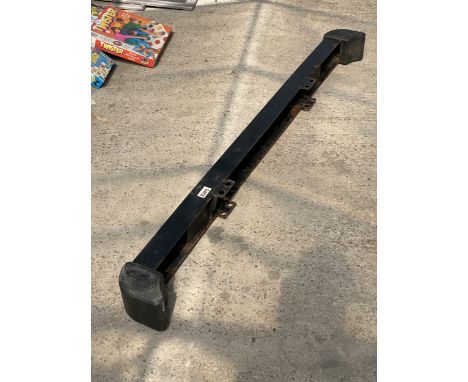 A LAND ROVER DEFENDER FRONT BUMPER