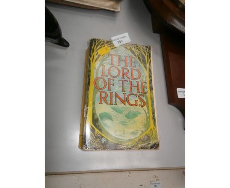paperback edition of the lord of the rings part 1 2 and 3