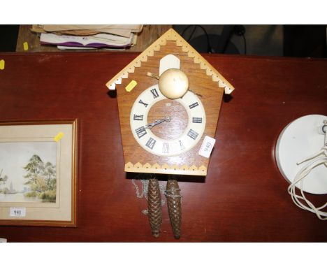 A cuckoo clock
