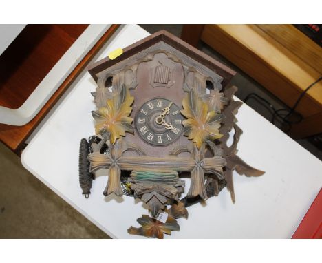 A Black Forest style cuckoo clock