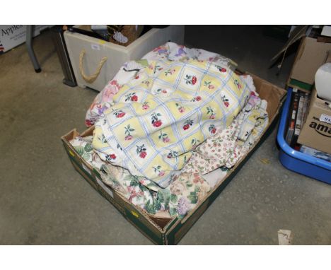 A box of curtains 