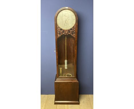 A fine quality early C19th mahogany longcase Regulator Clock, inscribed French 972 Royal Exchange London , on the circular si