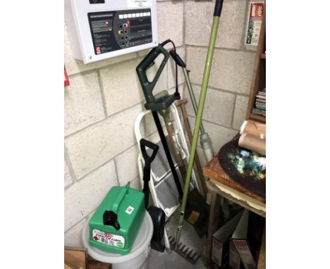 A mixed lot including strimmer &amp; tools etc.
