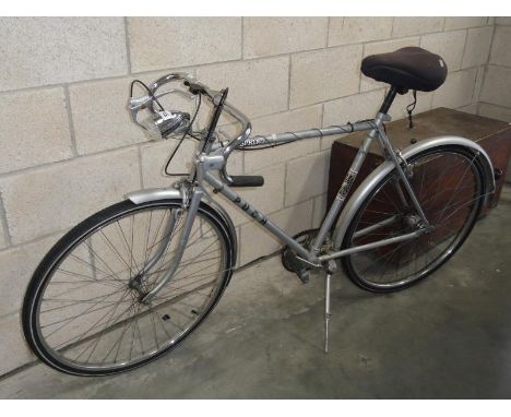 A vintage Puch Sprint gents bike with stand &amp; dynamo etc.