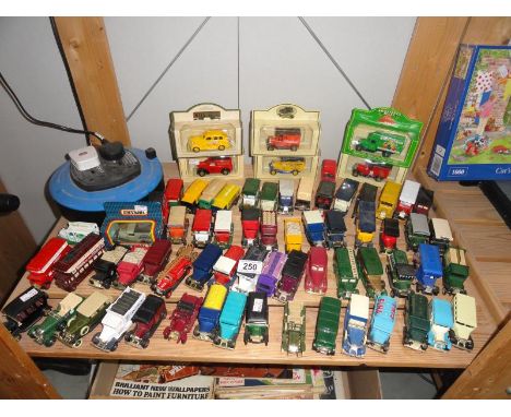 A quantity of mostly unboxed Die-Cast model toy cars including Lledo & Corgi