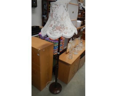 A modern standard lamp