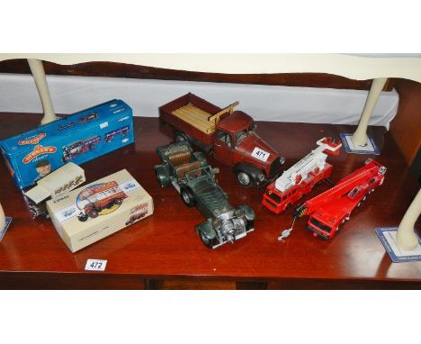 A quantity of Die-cast including Corgi & tin plate collectors vehicles
