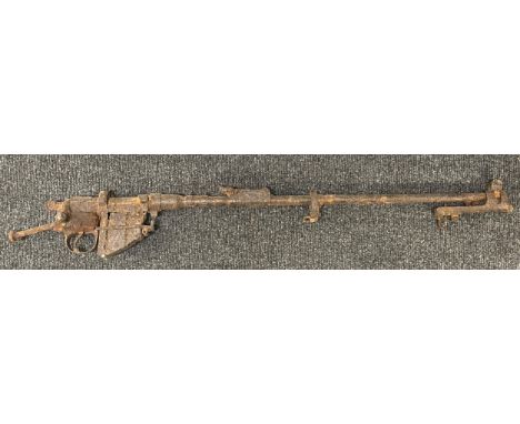 Relic Condition WW1 British SMLE Rifle Action recovered from the Somme. No licence required deactivated by condition. 
