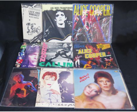 A Selection of LP Records including David Bowie 'Space Oddity', 'Ziggy Stardust', 'Hunky Dory', 'The Man Who Sold The World',
