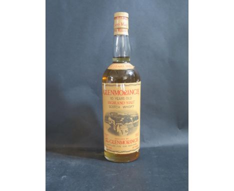 A Bottle of Glenmorangie 10 Year Old Scotch Malt, 26 2?3 fl. ozs c.1960's