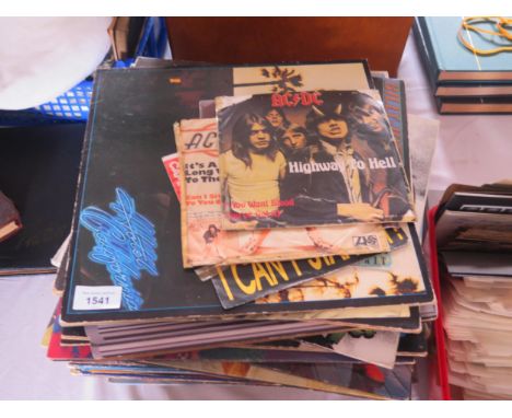 A Selection of LP Records including Supertramp, SKID ROW, Fleetwood Mac, Foreigner, Guns n' Roses, U2, Bob Marley, Genesis, W