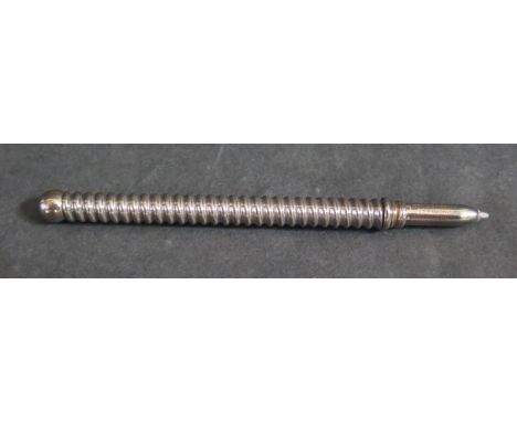 A S. Mordan &amp; Co. Sterling Silver Pencil, 10cm 